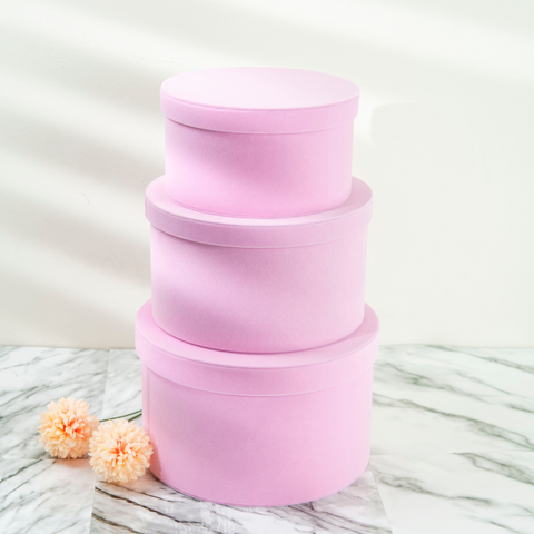 Velvet Flower Box With Lid-Set| Flower Box |Christmas Box |Gift Box |Mothers Day Box |Fathers Day Box |Valentines Box |Wedding Box |Birthday Box |Candy Box |