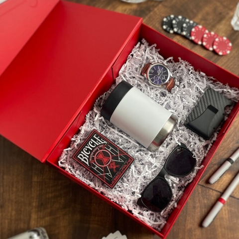 image of a red magnetic box