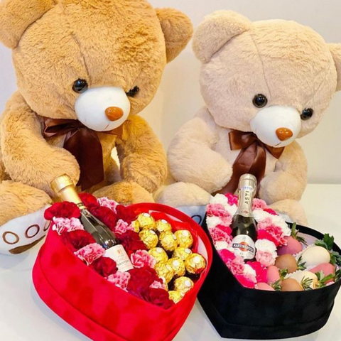 Heart Shaped Velvet Flower Box | Gift Box |Flower Box | Candy Box | Valentines Box | Mothers Day Box | Christmas Box |Christmas Gift |