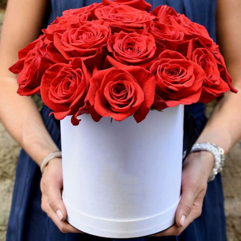 Round Flower Box With Tassel and Lid | Holiday Box | Christmas Box | Birthday Box | Bridal Shower Box| Gift Box | Wedding Box | Mothers Day Box | Valentines Box| Fathers Day Box