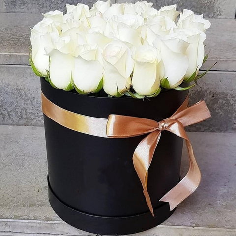 Round Flower Box With Tassel and Lid | Holiday Box | Christmas Box | Birthday Box | Bridal Shower Box| Gift Box | Wedding Box | Mothers Day Box | Valentines Box| Fathers Day Box