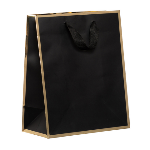 10-pack Black & Gold Gift Bags |Wedding Box |Birthday Box |Bridal Shower Box |Christmas Box |Christmas Gift |Gift Boxchristmas