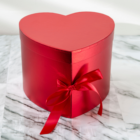 Metallic Two-Drawer Heart Shape Box |Valentines Box |Mothers Day Box | Fathers Day Box |Christmas Boxlower Box |Chocolate Box | Graduation Box|Jewellery Box