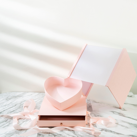 PVC Heart Shape Box | Gift Box | Holiday Box | Flower Box | Valentines Box |Fathers Day Box | Mothers Day Box| Graduation Box | Christmas Box |Christmas Gift| Birthday Box | Box with Drawer