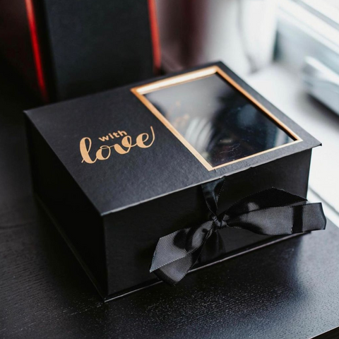 Two-Section Square "with love" Box |Holiday Box| Flower Box |Valentines Box |Fathers Day Box |Mothers Day Box |Square Box |Two-Drawer Box |Tassel Box |Macaron Box |Christmas Box |Gift Box